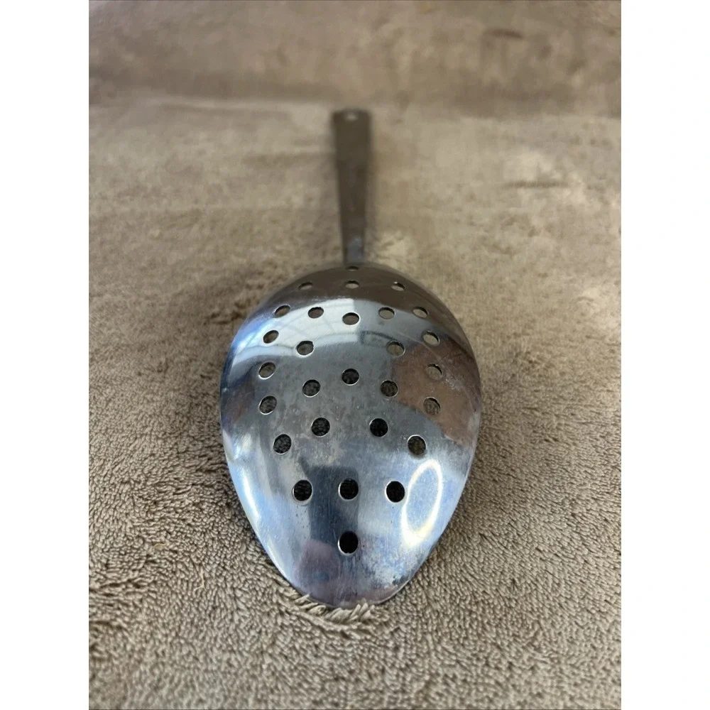 Wolfgang Pucks Cafe Collection Stainless Steel Slotted/Pierced 12